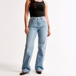 Abercrombie & Fitch Light Blue High Rise Jeans